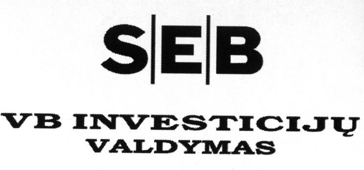 Prekės ženklas: SEB VB INVESTICIJŲ VALDYMAS